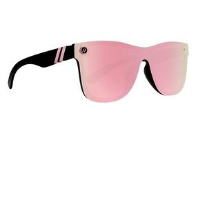Blenders JENNA CARTEL Rose Gold Pink Mirrored Polarized Sunglasses Discontinued
